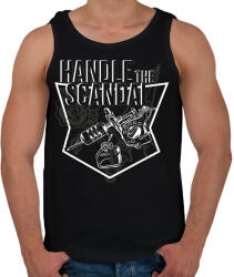 printfashion Scandel handler - Férfi atléta - Fekete (1948864)