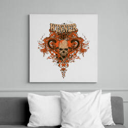 printfashion Winner Koponya - Vászonkép - Fehér (6628084)