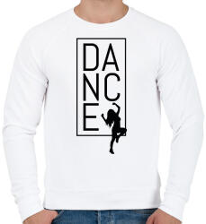 printfashion Dance (black) - Férfi pulóver - Fehér (7675803)