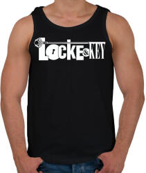 printfashion Locke and Key - Férfi atléta - Fekete (2490312)