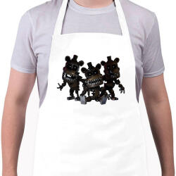 printfashion Fnaf - Kötény - Fehér (13891041)