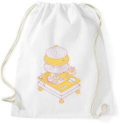 printfashion Lemezlejátszó - Sportzsák, Tornazsák - Fehér (7652440)