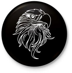 printfashion sas - Kitűző, hűtőmágnes - Fekete (7268722)