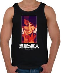 printfashion Singeki no kjodzsin character - Férfi atléta - Fekete (5387296)