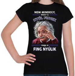 printfashion Nem mindegy. . . - Női póló - Fekete (14835445)