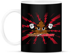 printfashion VÉGRE KARÁCSONY 2 - Bögre - Fekete (10832761)