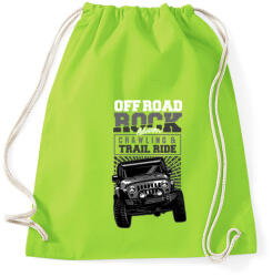 printfashion Terepen - Sportzsák, Tornazsák - Limezöld (59830)