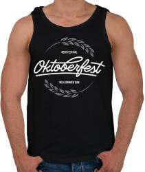 printfashion Oktoberfest - Férfi atléta - Fekete (2959818)