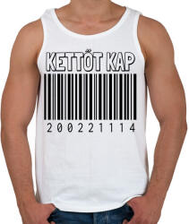 printfashion Kettőt kap - iker - Férfi atléta - Fehér (10928742)