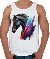 printfashion Lovas - Férfi atléta - Fehér (16582563)