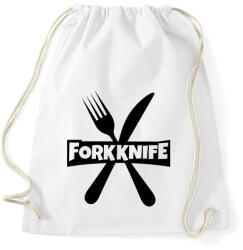 printfashion Forkknife - Sportzsák, Tornazsák - Fehér (967516)
