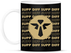 printfashion League of Legends - SUPP DIFF - Bögre - Fekete (15861190)