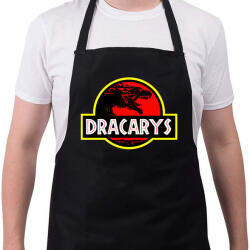 printfashion Dracarys - Kötény - Fekete (4929256)