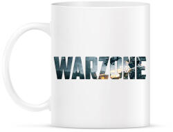 printfashion Warzone Logo - Bögre - Fehér (2604493)