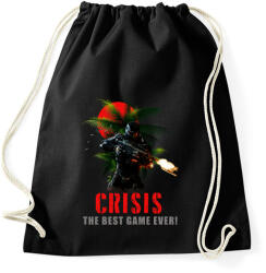 printfashion crisis - Sportzsák, Tornazsák - Fekete (2671479)