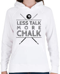 printfashion More chalk - Női kapucnis pulóver - Fehér (11789873)
