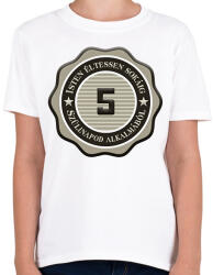 printfashion 5 - Gyerek póló - Fehér (7307099)