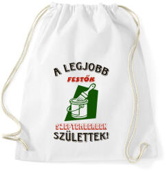 printfashion Festő szülinapja szeptember színes - Sportzsák, Tornazsák - Fehér (5476660)