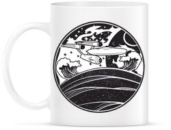 printfashion USS enterprise - Bögre - Fehér (2233441)