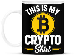 printfashion BITCOIN 4EVER - Bögre - Fekete (5997645)