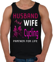 printfashion HUSBAND AND WIFE-Cycling - Férfi atléta - Fekete (2108155)