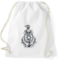 printfashion Anchor Drawing - Sportzsák, Tornazsák - Fehér (1249498)