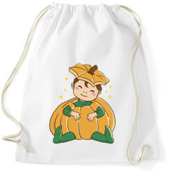 printfashion Baba tökben - Sportzsák, Tornazsák - Fehér (14312857)