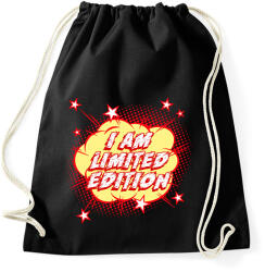 printfashion I am limited edition - Sportzsák, Tornazsák - Fekete (10539166)