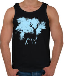 printfashion Patrónus - Férfi atléta - Fekete (1602622)