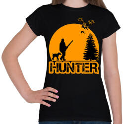 printfashion Hunter - Női póló - Fekete (5992391)