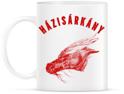 printfashion HÁZISÁRKÁNY - Bögre - Fehér (1360837)