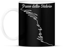 printfashion Passo dello Stelvio - Bögre - Fekete (2558654)