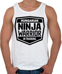 printfashion Ninja Warrior - Férfi atléta - Fehér (1076565)