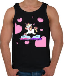 printfashion CSODÁLATOS VAGYOK - Férfi atléta - Fekete (10213855)