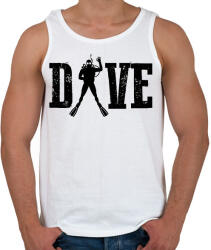 printfashion Dive - Búvár - Férfi atléta - Fehér (6989472)