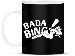 printfashion bada bing - Bögre - Fekete (793928)
