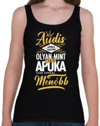 printfashion Audis apuka - Női atléta - Fekete (4449313)