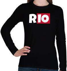printfashion RIO - Női hosszú ujjú póló - Fekete (11363411)