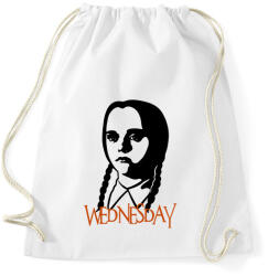 printfashion Wednesday Addams - Sportzsák, Tornazsák - Fehér (2885332)