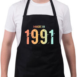 printfashion 1991 - Kötény - Fekete (6229934)
