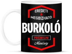 printfashion Burkoló prémium minőség - Bögre - Fekete (1465469)