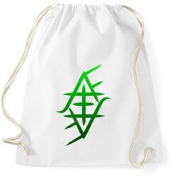 printfashion zöld jafi szimbólum - Sportzsák, Tornazsák - Fehér (13380888)