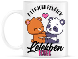 printfashion Lélekben ikrek - Bögre - Fehér (13506386)