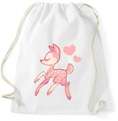 printfashion Őzike - Sportzsák, Tornazsák - Fehér (1609234)