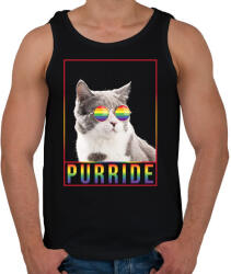 printfashion Purride - Férfi atléta - Fekete (9431761)