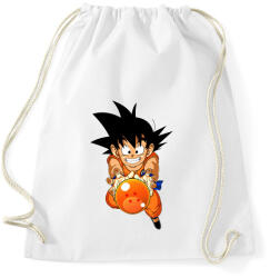 printfashion goku - Sportzsák, Tornazsák - Fehér (12222482)