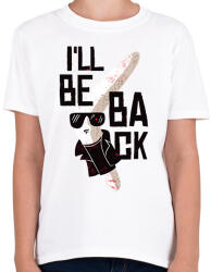 printfashion Terminátor bumeráng - Gyerek póló - Fehér (6381776)