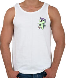 printfashion wolfdead - Férfi atléta - Fehér (14552203)