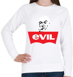printfashion Evil - Női pulóver - Fehér (2256072)