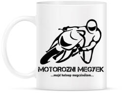 printfashion MOTOROZNI MEGYEK - Bögre - Fehér (5020494)